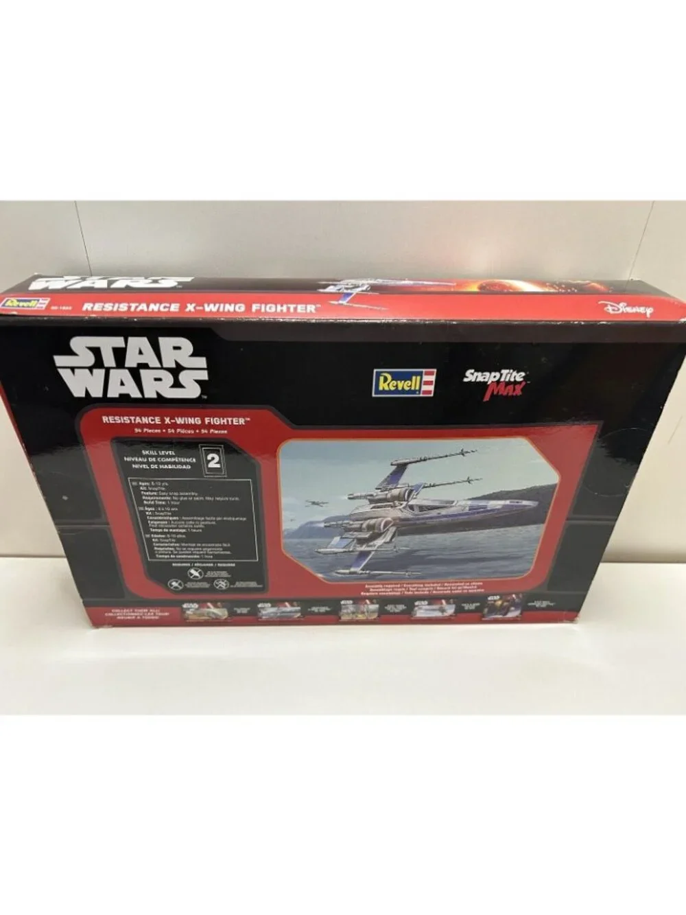 Revell 85-1823 1:57 Star Wars Resistance X-wing Fighter Plastic Model Kit Open